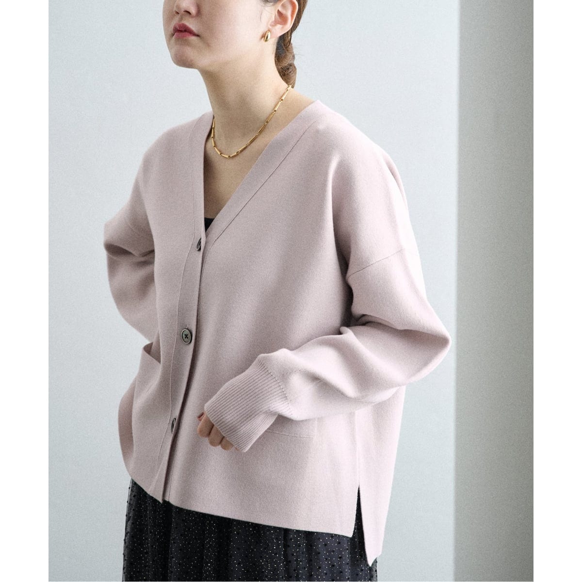 スーパーファインスムース ショートカーディガン | イエナ(IENA