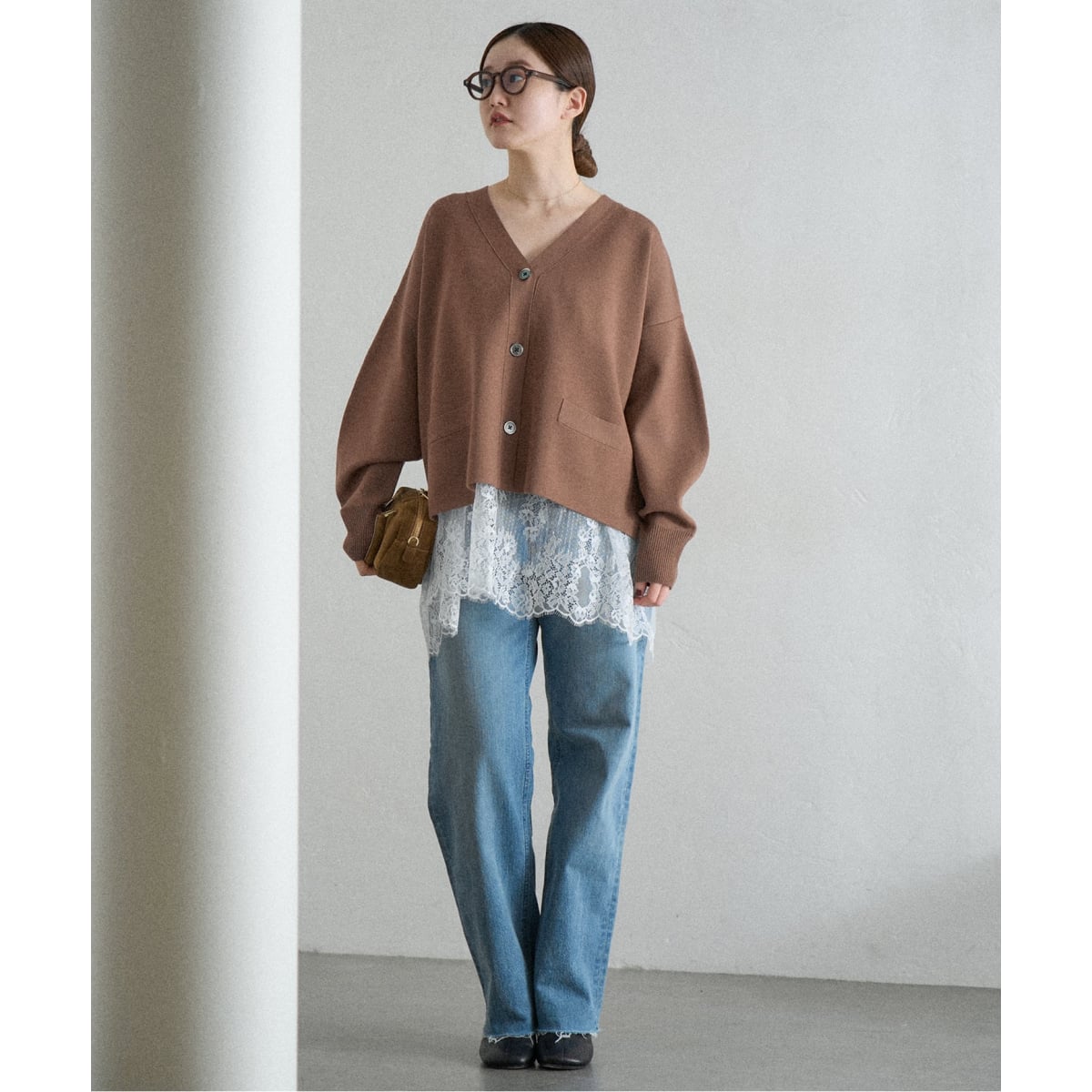 追加4》スーパーファインスムース ショートカーディガン | イエナ(IENA