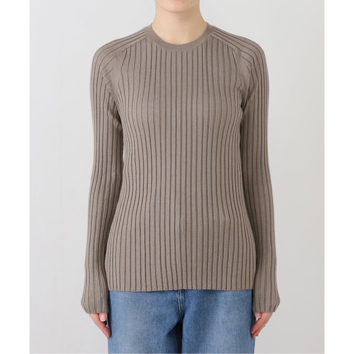 POOGINOOK WOOL クルーネックラグランプルオーバー | イエナ(IENA