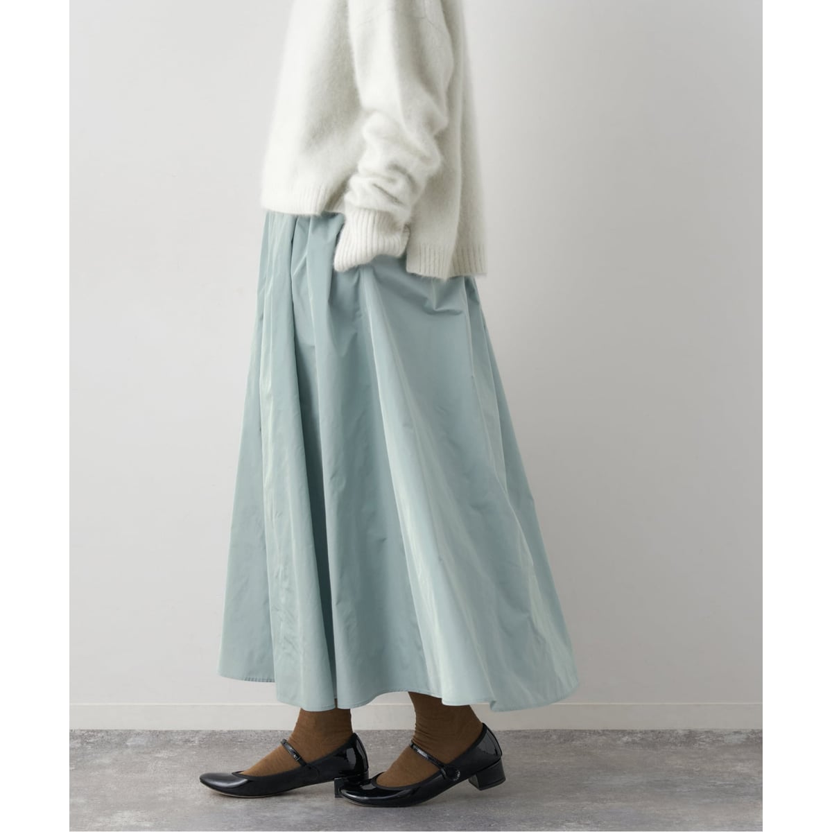 追加予約》メモリータフタフレアスカート | イエナ(IENA) | マルイ