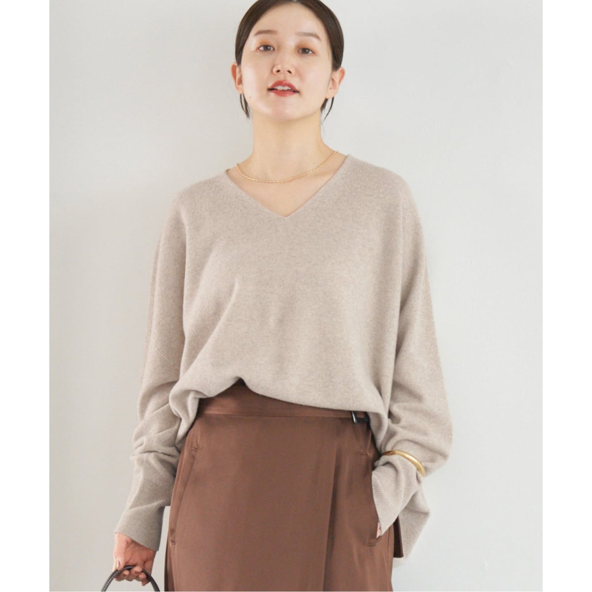 追加2》Fineニュージーウール ニュアンス Vプルオーバー | イエナ(IENA