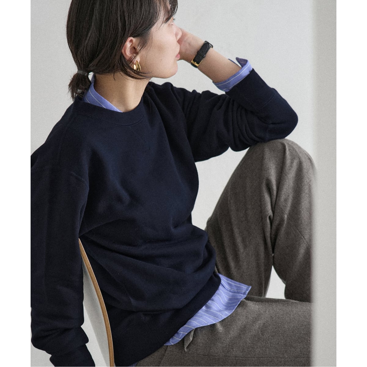 DAIWA PIER39＞スウェット ジップ カーディガン | ビューティー