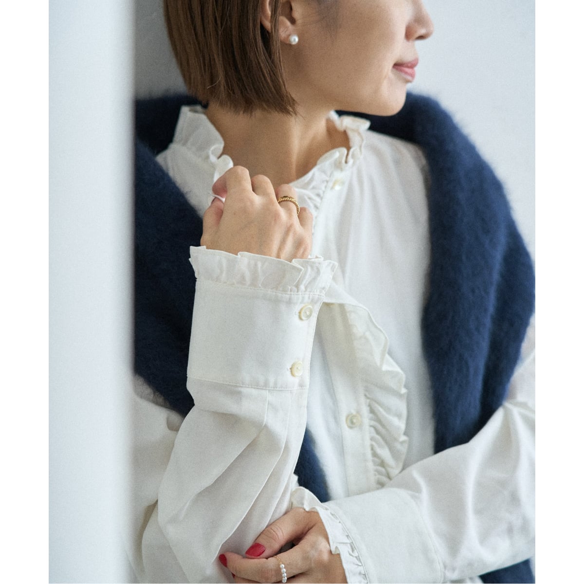 コットンダブルポケットワイドシャツ | かぐれ(kagure) | マルイウェブ