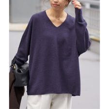 イエナ(IENA)の《追加3予約》Fineニュージーウール ニュアンス Vプルオーバー