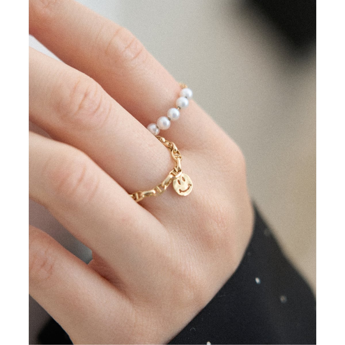 GIGI/ジジ SMILE CHAIN RING EX | イエナ(IENA) | マルイウェブチャネル