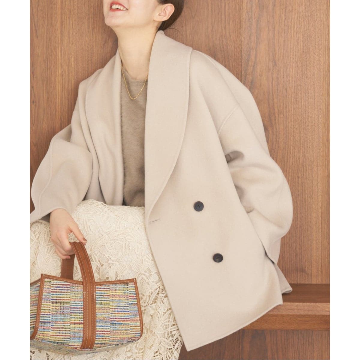 SUPER120 ダブルフェイスフードコート | イエナ(IENA) | マルイウェブ