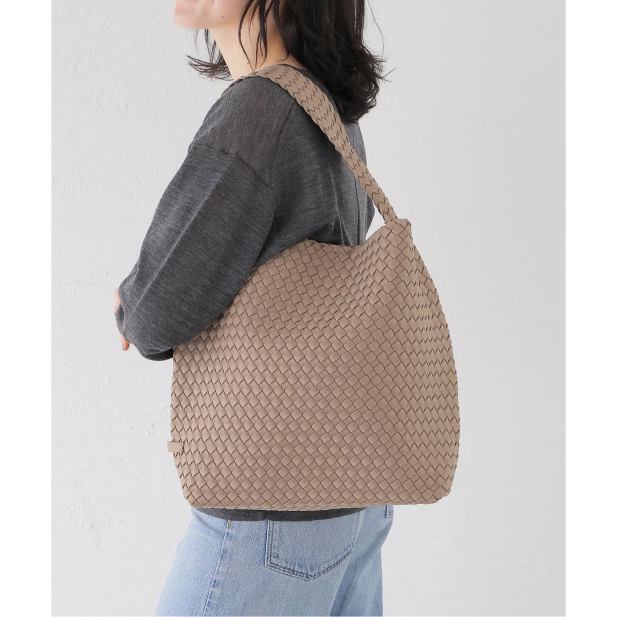イエナ（IENA）/NAGHEDI/ナゲディ Nomado MEDIUM HOBO トートバッグ SN04023LD NAGHEDI/ナゲディ Nomado MEDIUM HOBO トートバッグ SN04023LD