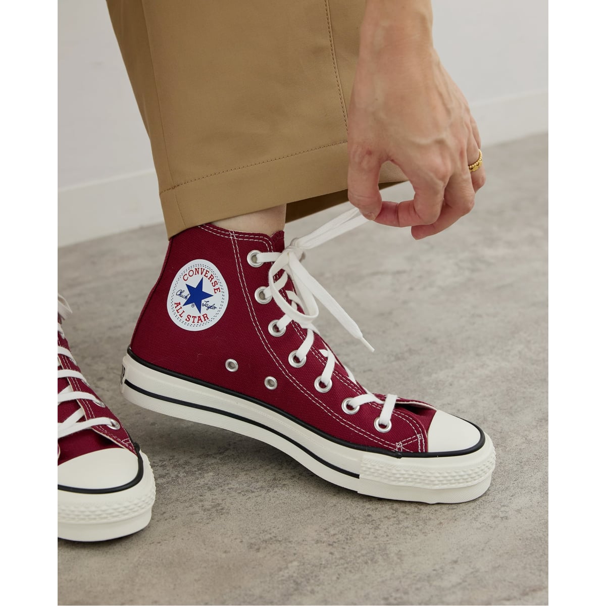 イエナ（IENA）/CONVERSE/コンバース CANVAS ALL STAR J HI* スニーカー 3131671 CONVERSE/コンバース CANVAS ALL STAR J HI* スニーカー 3131671