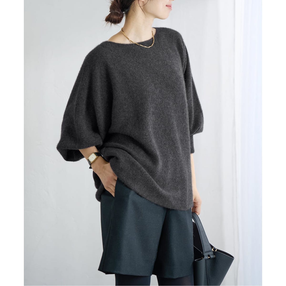 カシミヤシルク混コクーンニット | イエナ(IENA) | マルイウェブチャネル