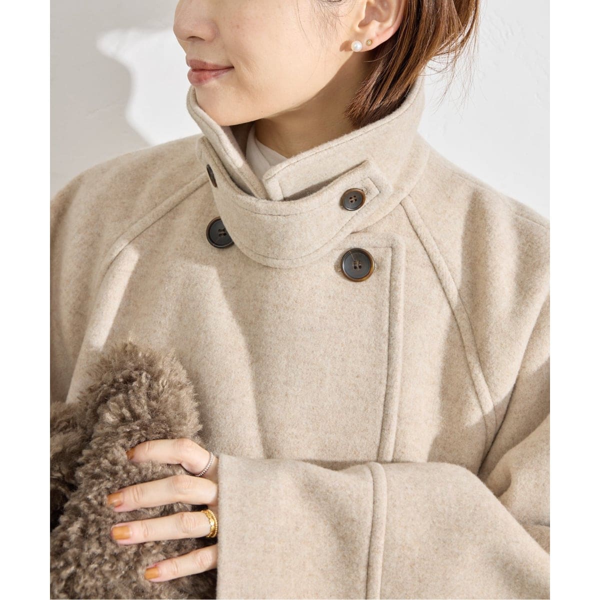 ループツイードコクーンコート | イエナ(IENA) | マルイウェブチャネル