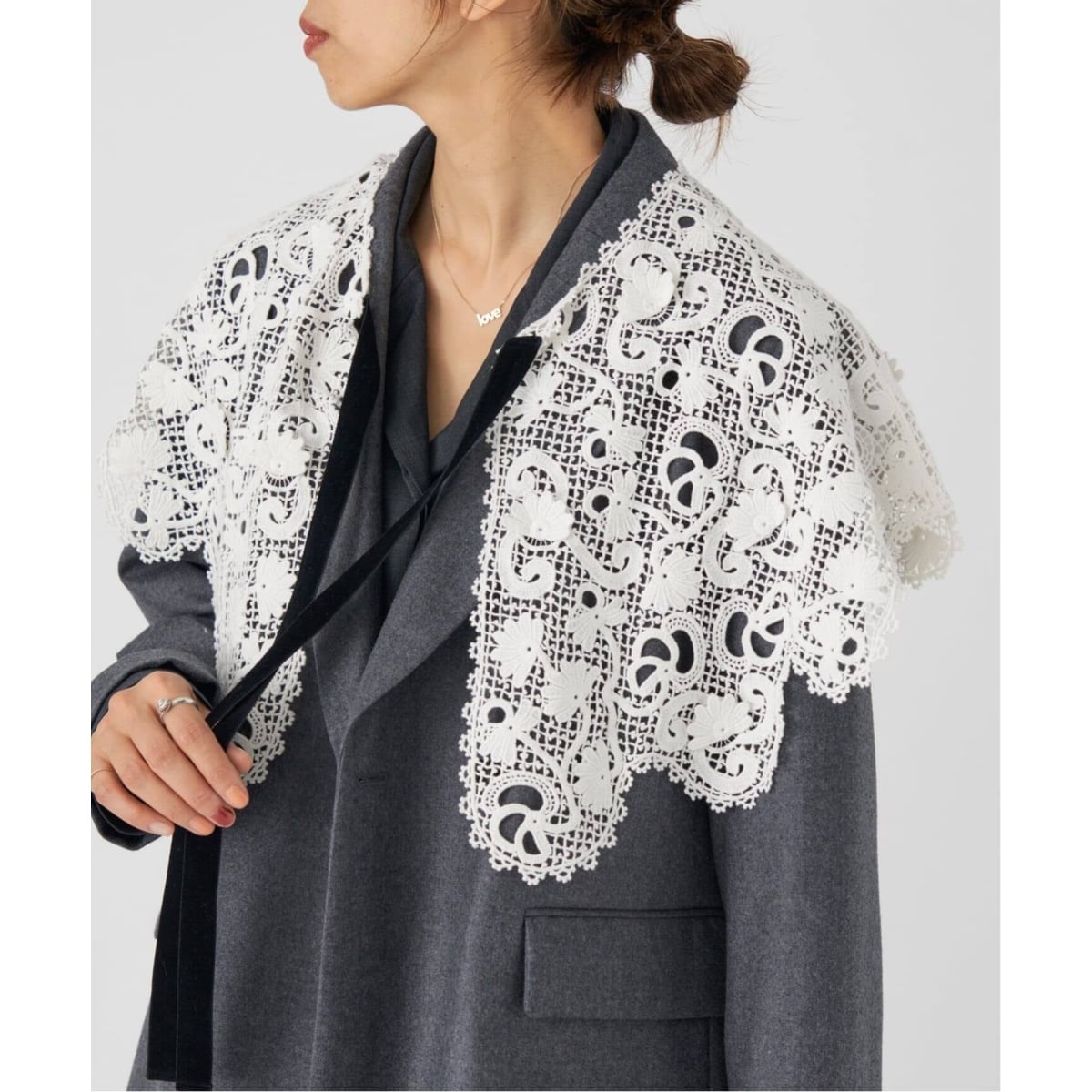 PATOU/パトゥ】エンブロイダリーつけ襟 | イエナ(IENA) | マルイウェブ