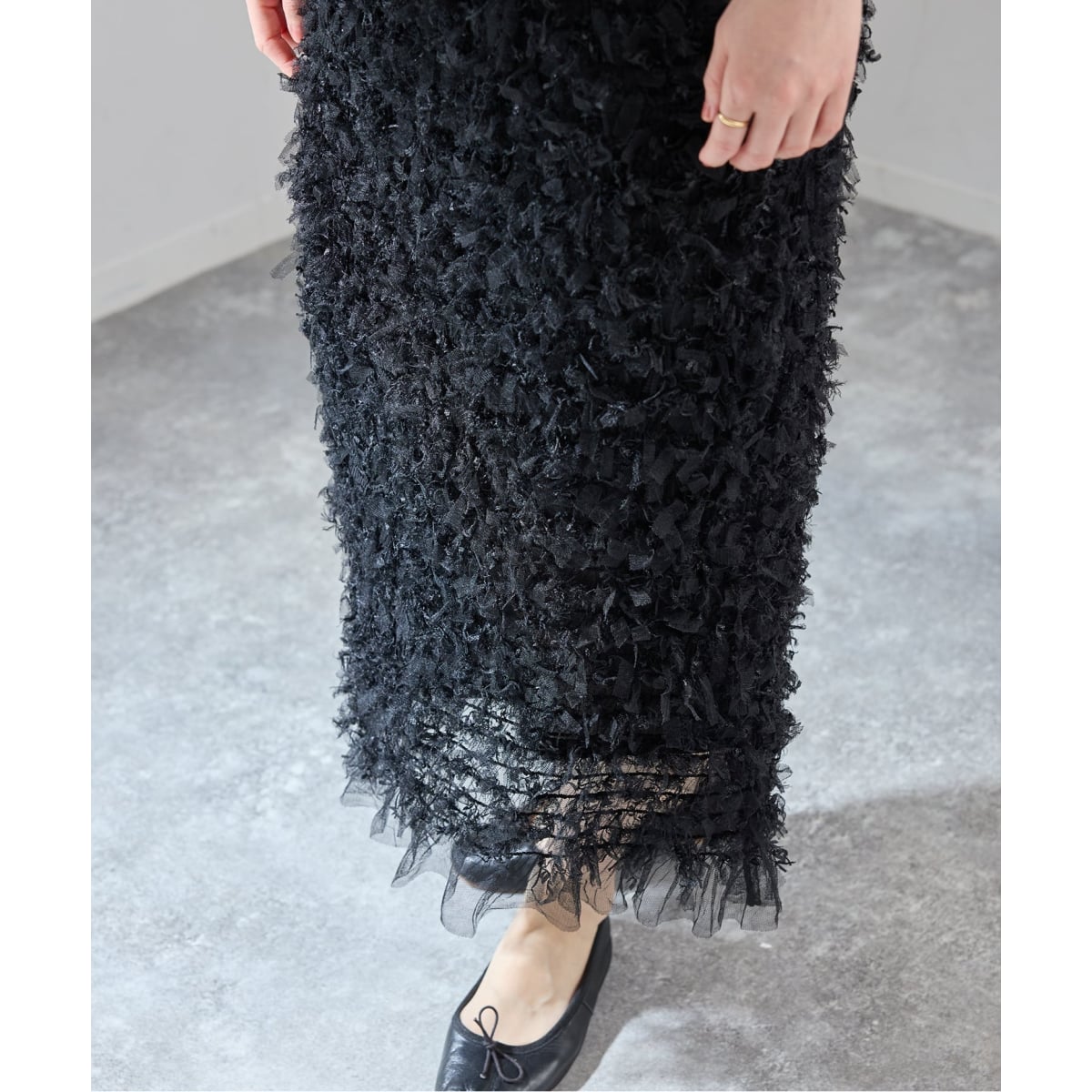 【新品未使用】IENA ミュゲットパターンフェードプリーツスカート IENA（イエナ）の「ミュゲットパターン フェードプリーツスカート