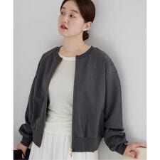 《予約》ジップオープン2WAYスウェットプルオーバー