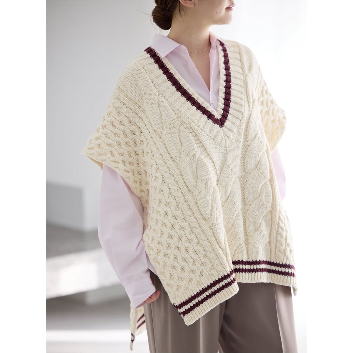 MOUJIC/ムジィーク PUFF SLEEVE CD カーディガン M-25-016 | イエナ