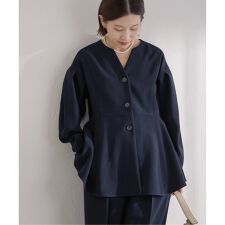 &NAVY ジョーゼットペプラムブラウス | イエナ(IENA) | マルイウェブ 
