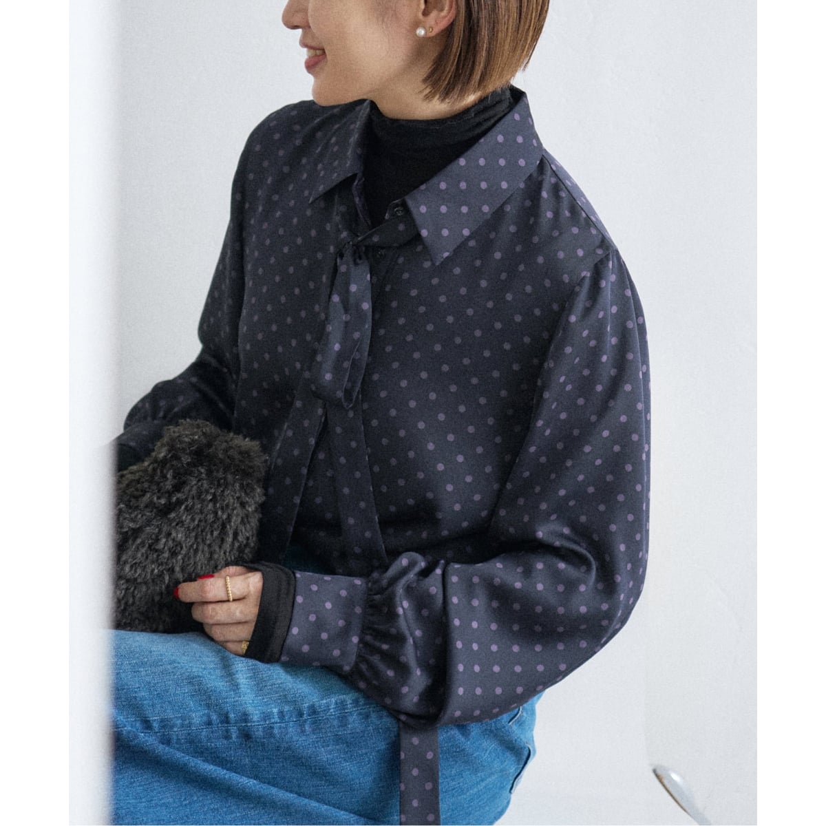 シアーブラックウォッチシャツ | イエナ(IENA) | マルイウェブチャネル