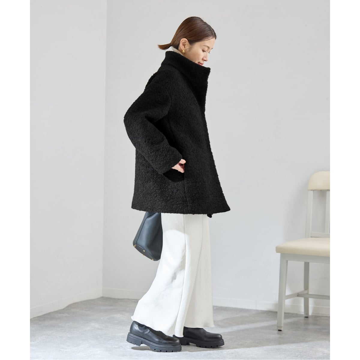 ループインレイハーフコート | イエナ(IENA) | マルイウェブチャネル