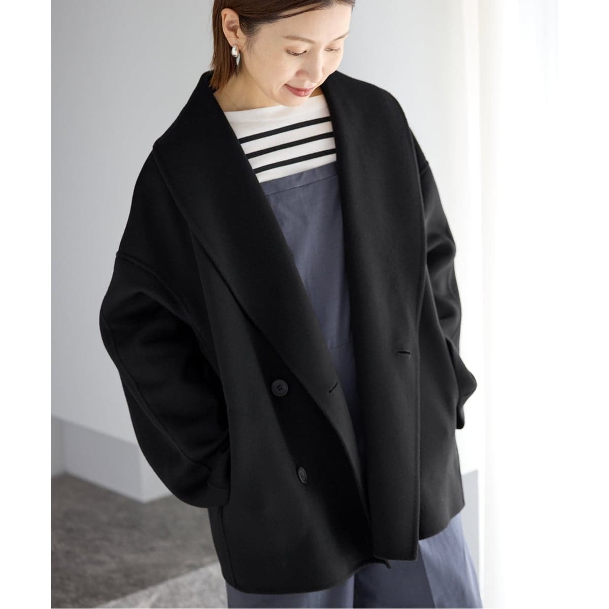 スーパー160リバーテーラードコート | スピック＆スパン(Spick and