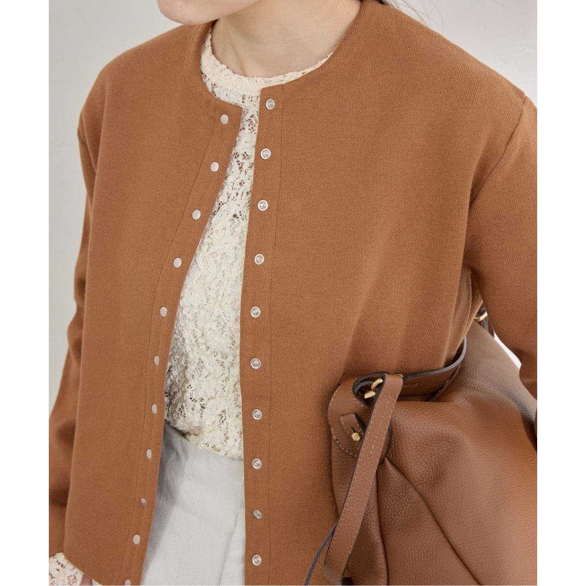 ドライコットンVネックカーディガン | イエナ(IENA) | マルイウェブ