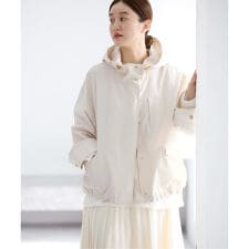 撥水フーディーブルゾン