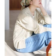 《新色あり/追加2》LEVITAロングスリーブカーディガン