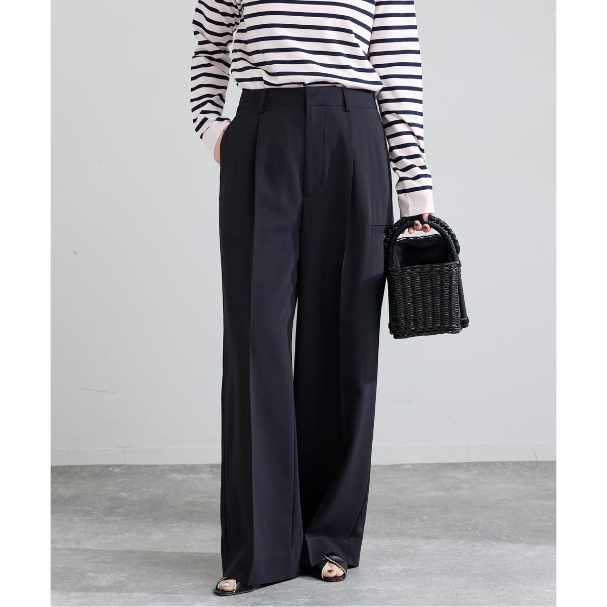 ストレッチツィードタックバギーパンツ | イエナ(IENA) | マルイウェブ