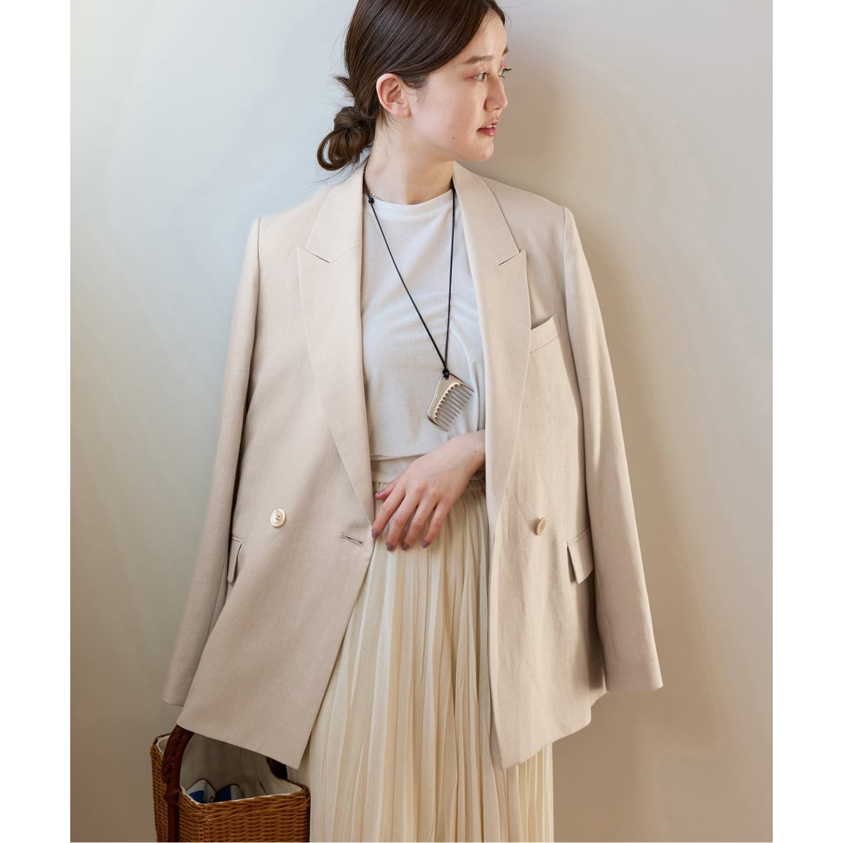 ウォッシャブル ソフトリネン リラックスジャケット | イエナ(IENA