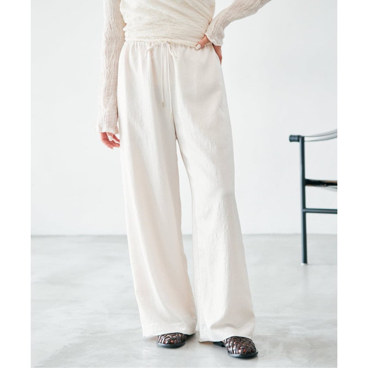 ストレッチツィードタックバギーパンツ | イエナ(IENA) | マルイウェブ