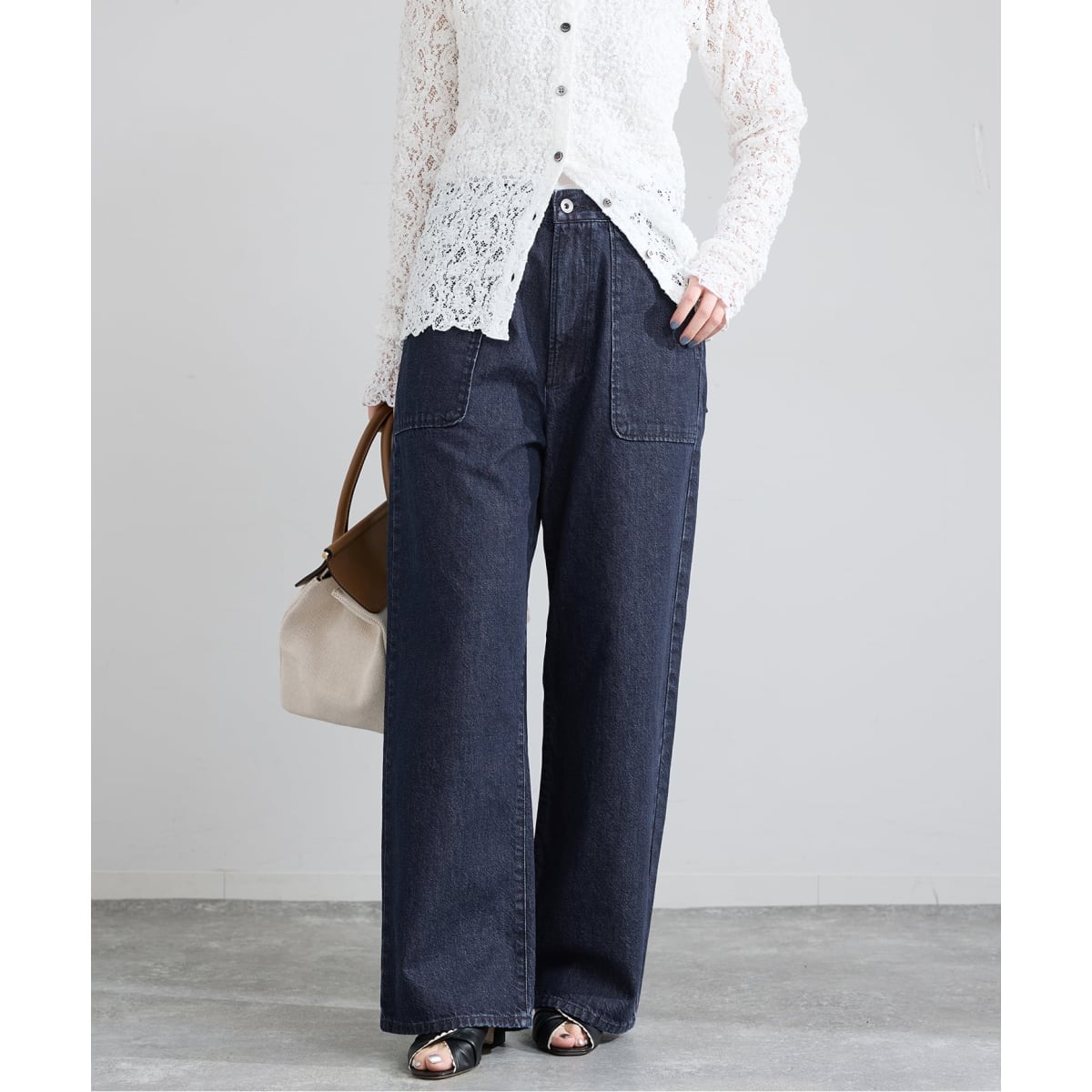 ウール混トリアセ リラックスパンツ | イエナ(IENA) | マルイウェブ