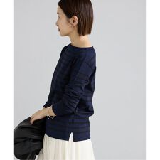 《新色》SEATTLEボーダーボートネックプルオーバー