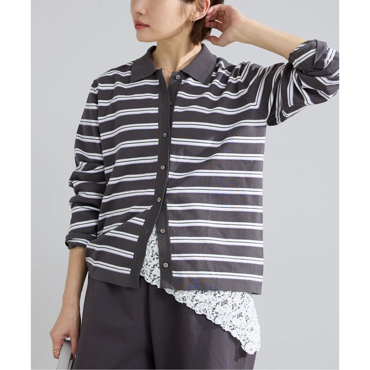 POOGINOOK WOOL クルーネックラグランプルオーバー | イエナ(IENA