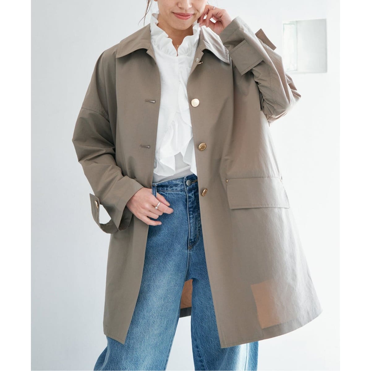 マッキントッシュ　スプリングコート　サイズ36 MACKINTOSH PHILOSOPHY（マッキントッシュフィロソフィー） スプリング