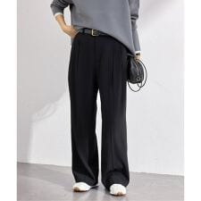 《追加》ウォッシャブル ジョーゼットスラックス