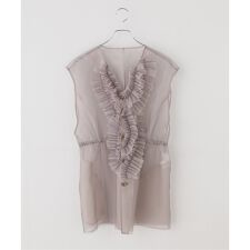 MARGE/マージ TULLE GILET ジレ 1011-0102-632