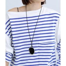 JAMIRAY/ジャミレイ BEAN STONE CORD NL ネックレス