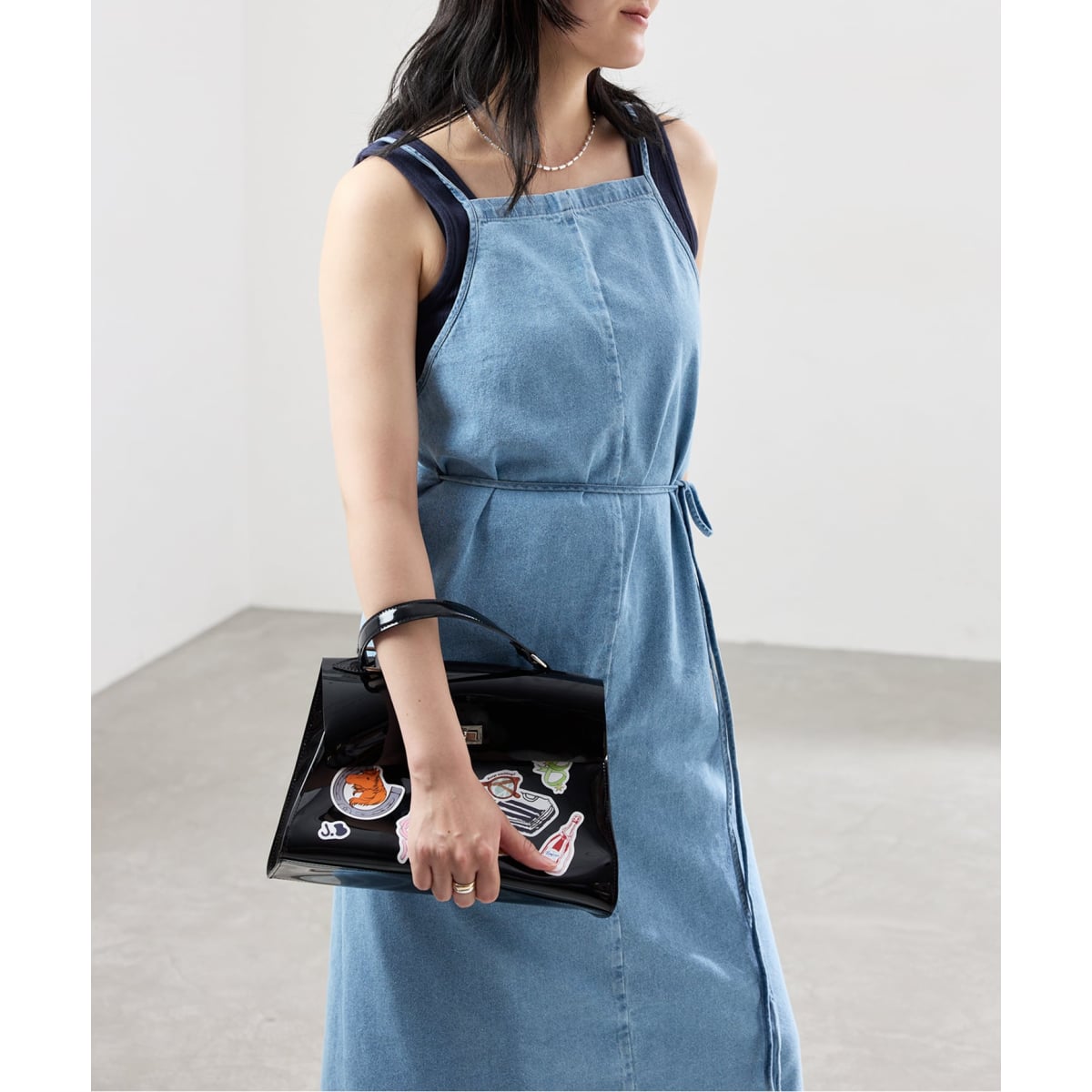 BASERANGE/ベースレンジ YUMI APRON DRESS ワンピース | イエナ(IENA