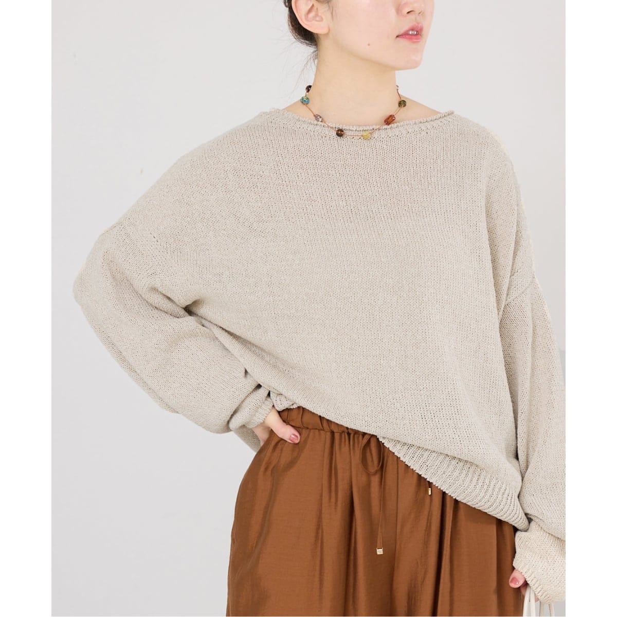 予約》ミックスヤーン ワイドプルオーバー | イエナ(IENA) | マルイ