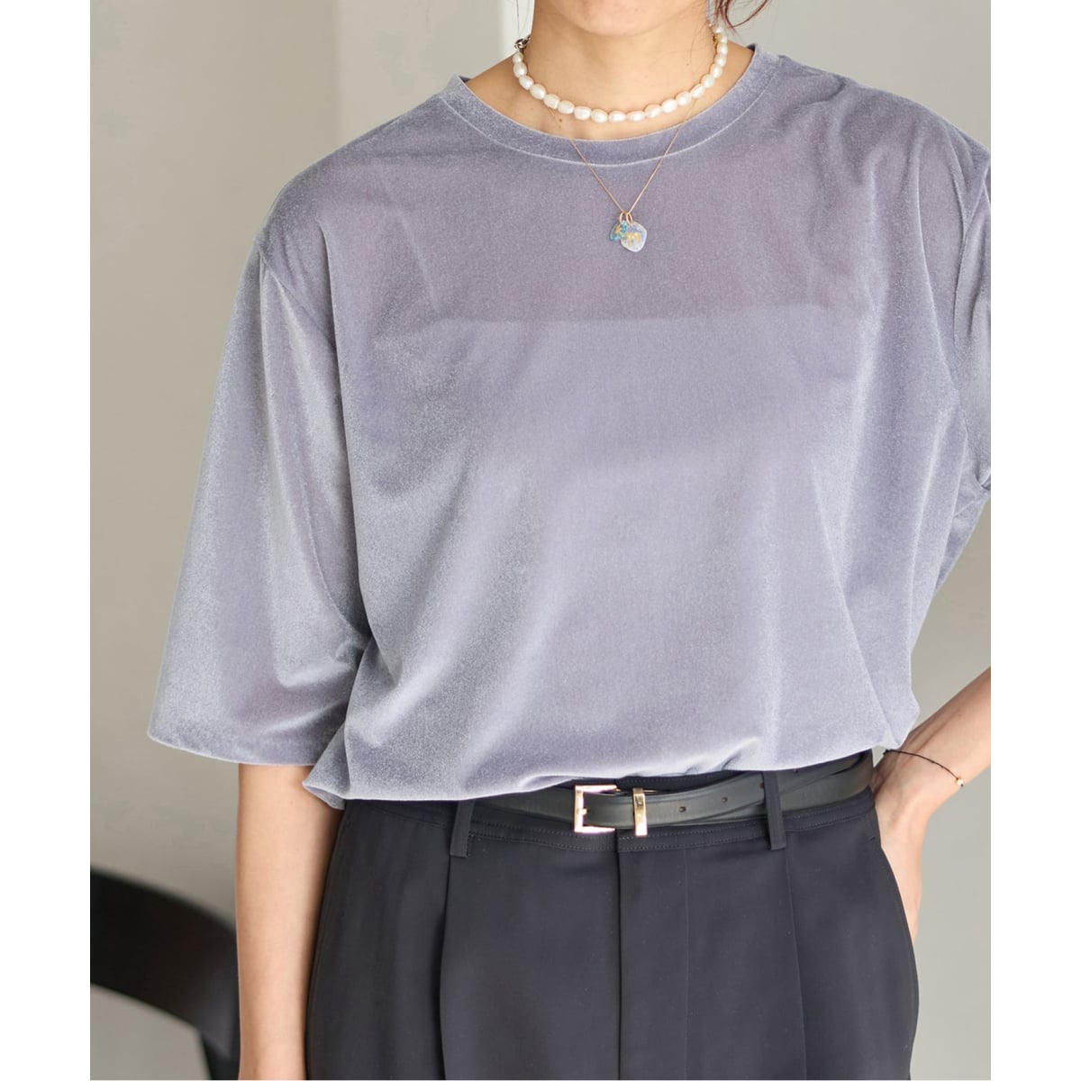 シアーベロアTシャツ | イエナ(IENA) | マルイウェブチャネル
