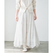 《追加5予約》コットンレーススカート
