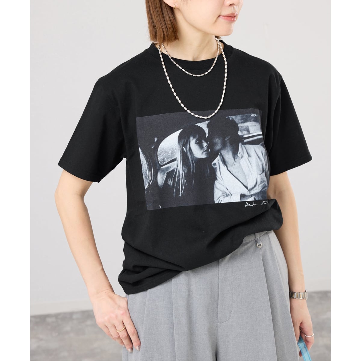 トップス Esan COUTURE D'ADAM/クチュールドアダム jane & serge taxi T Tシャツ
