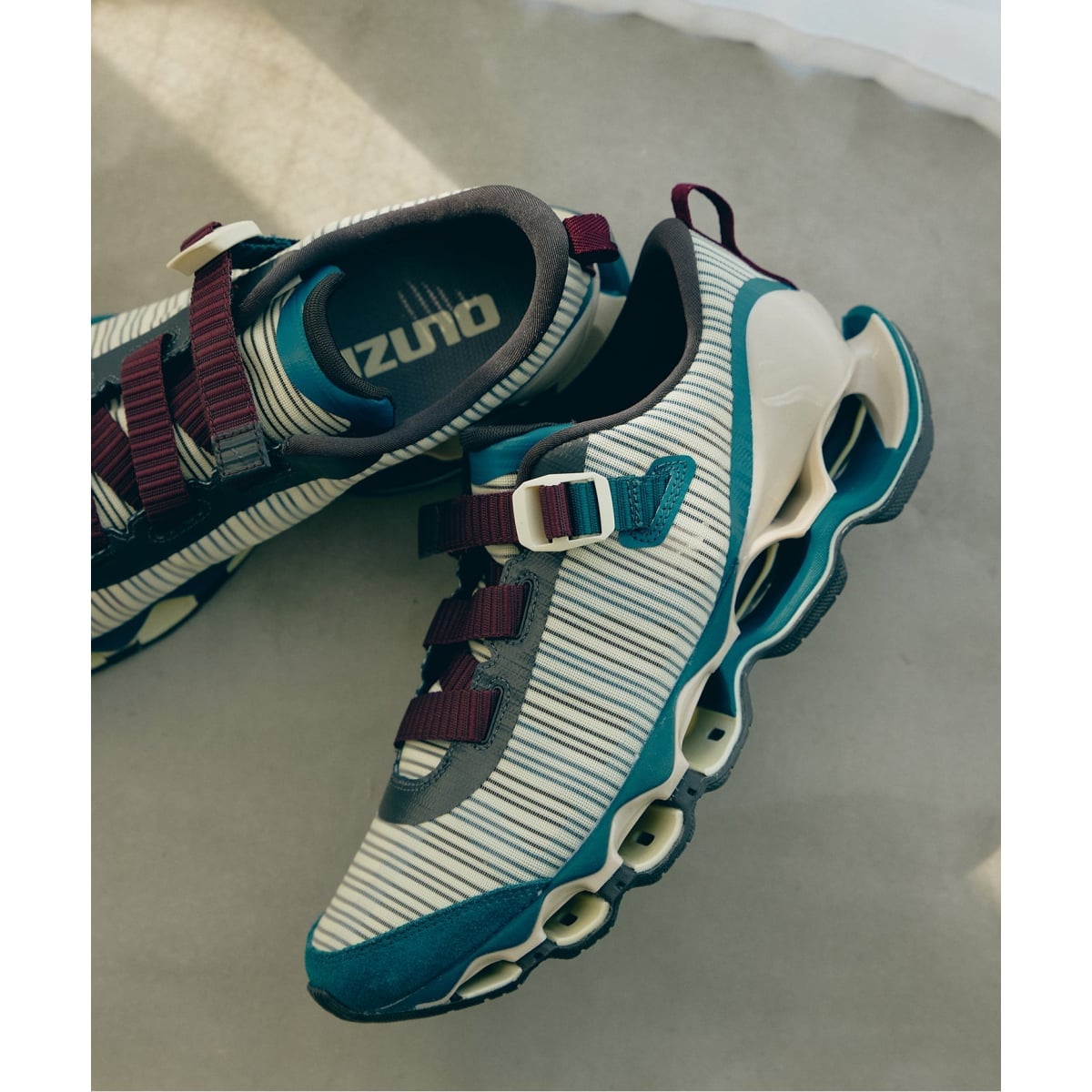 [�}���C]�s�\��tMIZUNO/�~�Y�m WAVE PROPHECY STRAP 2 �V���[�Y D1GA2603/�C�G�i�iIENA�j �O���[�� B