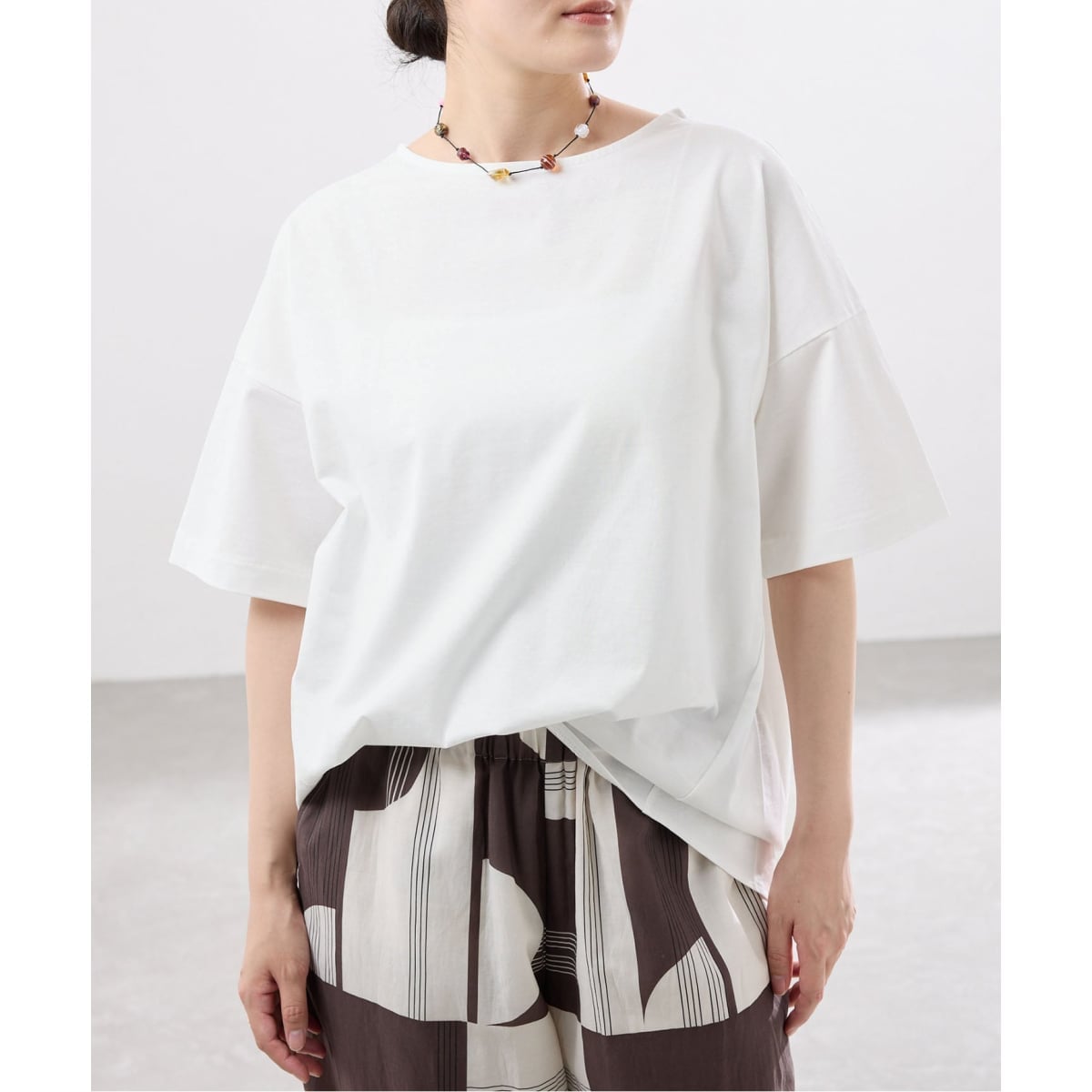 ボートネック オーバーサイズフォルムTシャツ | イエナ(IENA) | マルイ