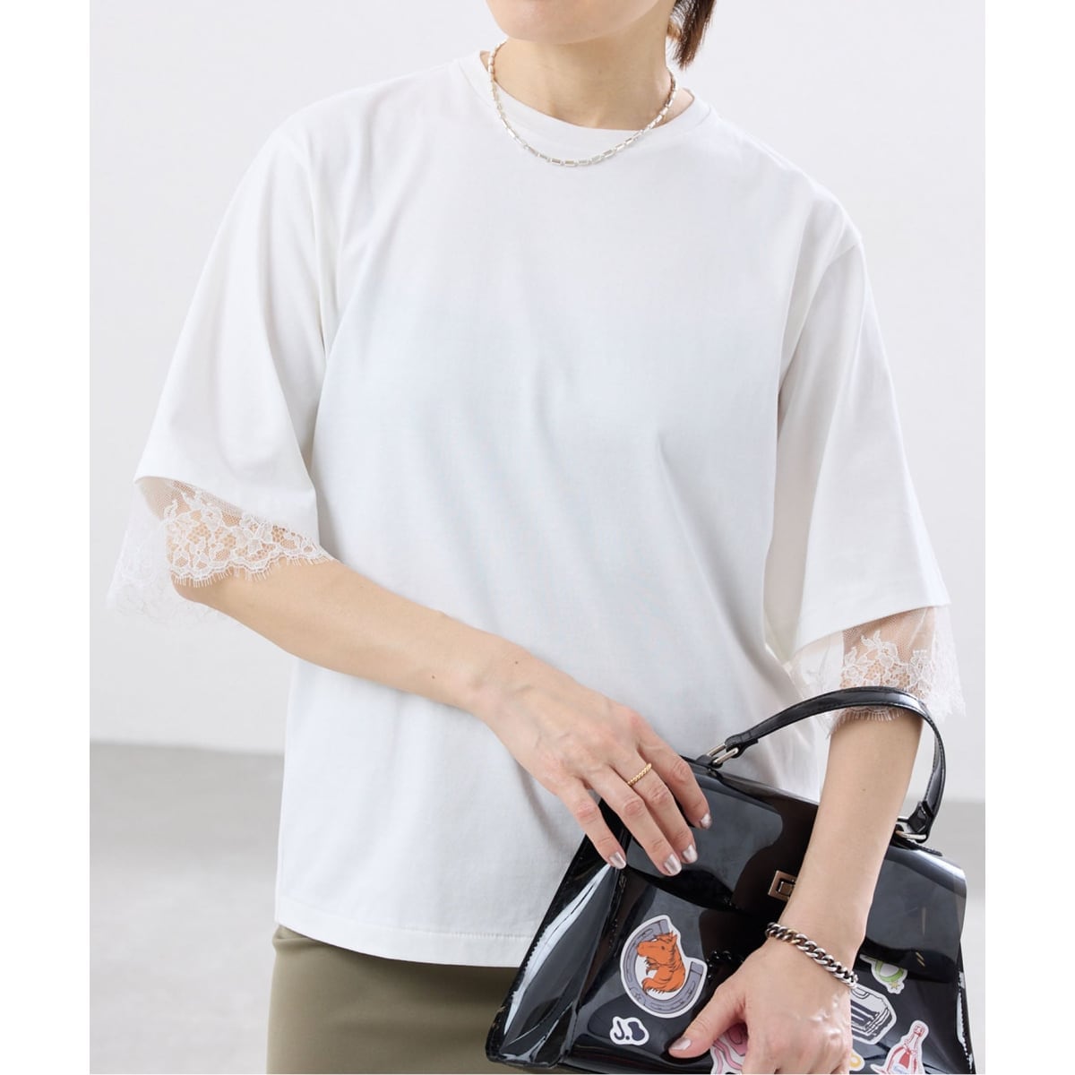 リバーレースコンビTシャツ | イエナ(IENA) | マルイウェブチャネル