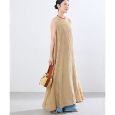 TORRAZZO DONNA トラッゾドンナ タックギャザーワンピース イエナ IENA