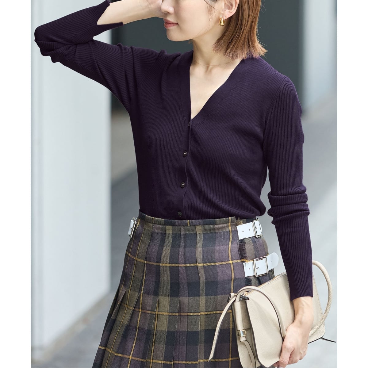 新品★IENA LE TROYES ルトロワ 別注 Vカーディガン 追加》【LE TROYES/ルトロワ】IENA別注カーディガン◇ | イエナ(IENA