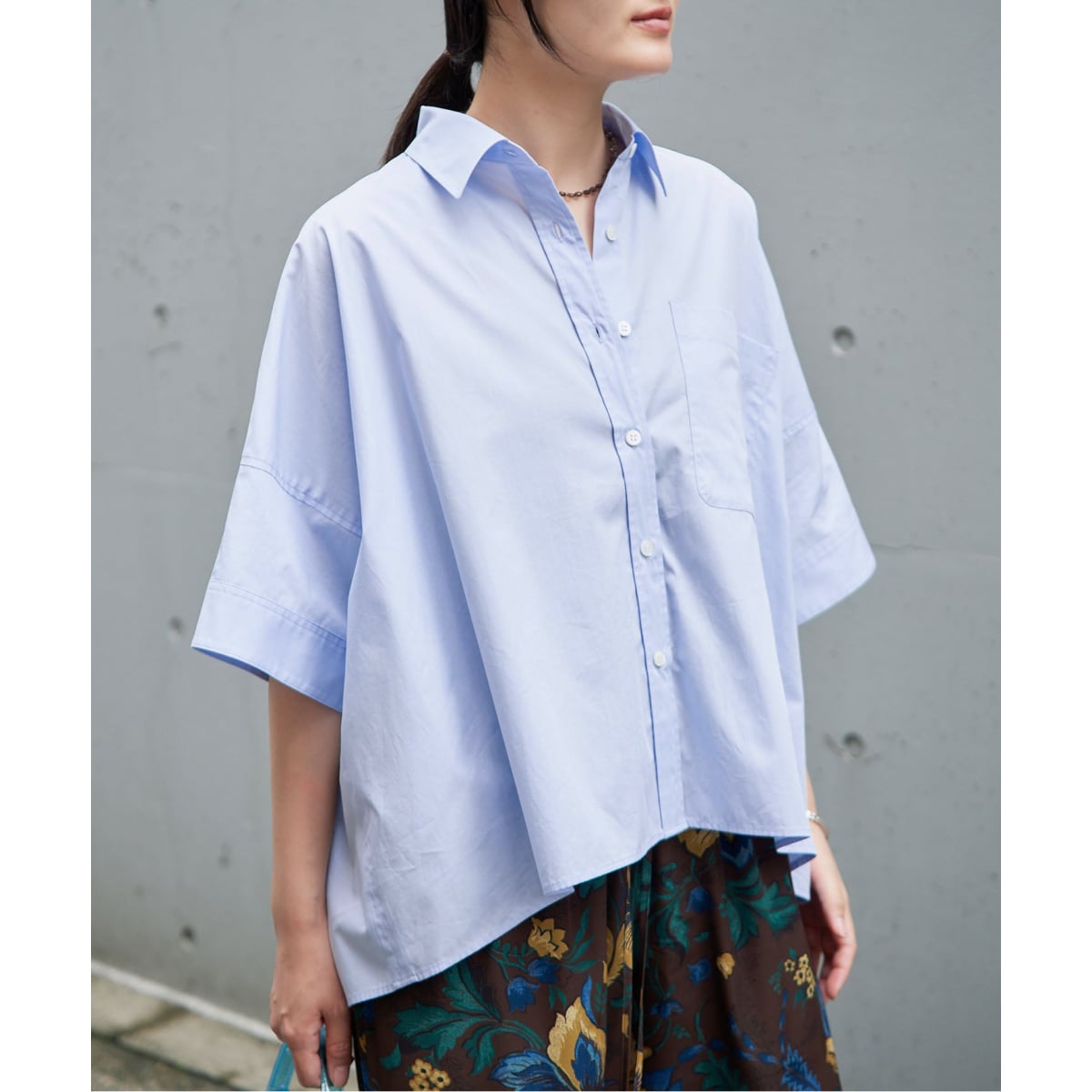 25年 美品 IENA イエナ ウォッシャブル シルクシャツ 定価2.7 IENA 