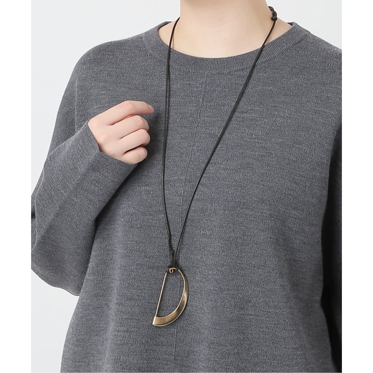 IENA ジャミレイ MODERN CURVE PIN NL ネックレス 予約》JAMIRAY/ジャミレイ MODERN CURVE PIN NL ネックレス 254-27