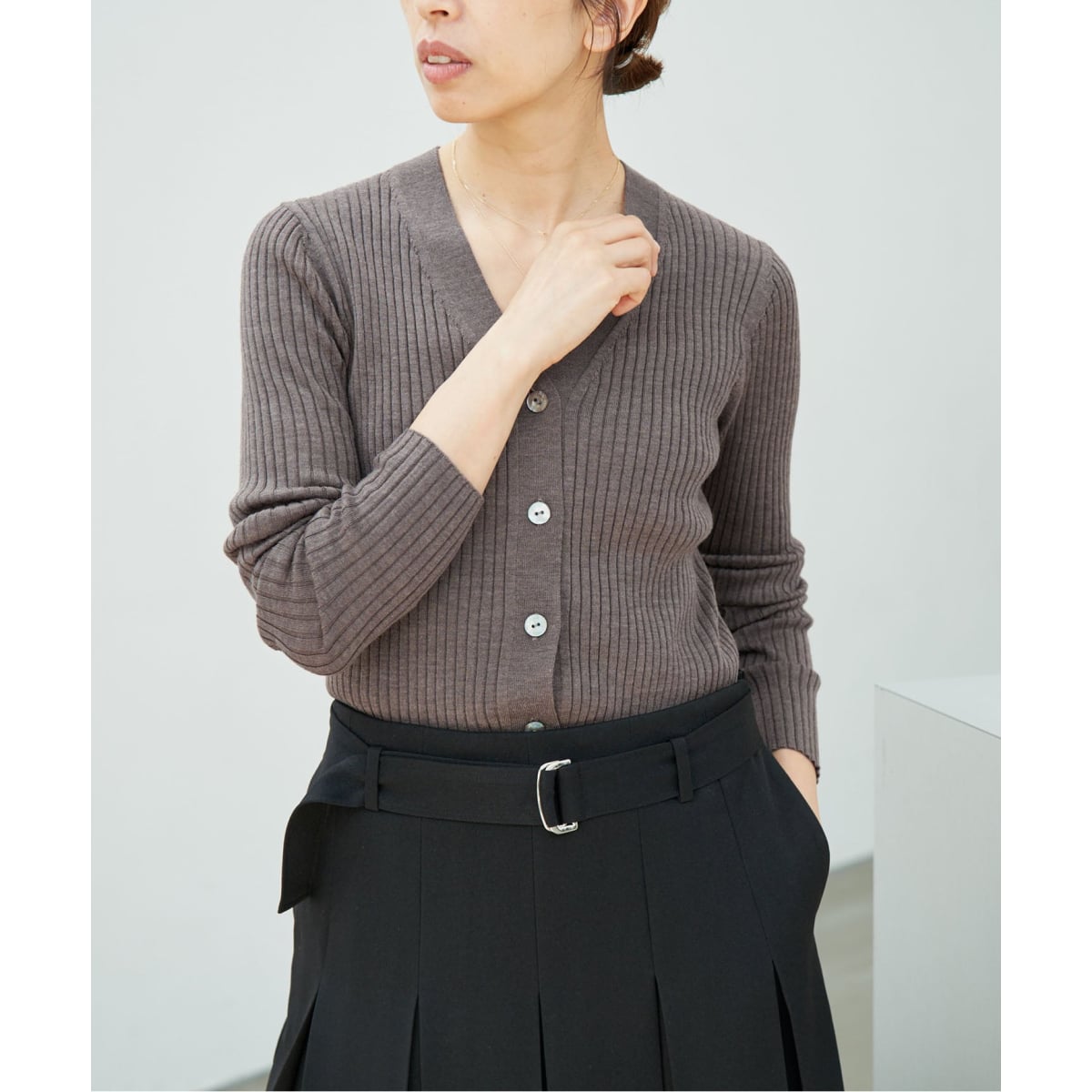新品★IENA LE TROYES ルトロワ 別注 Vカーディガン 追加》【LE TROYES/ルトロワ】IENA別注カーディガン◇ | イエナ(IENA