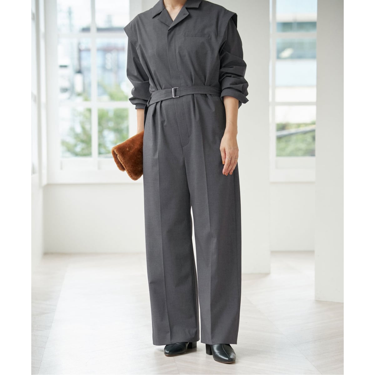 IENA 23SS イエナ LIEN ハーフパンツオールインワン 定価2,6万 IENA 23SS イエナ LIEN ハーフパンツオールインワン 定価2,6万 LIEN