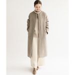 ラムウールノーカラーロングコート◇ | イエナ(IENA) | マルイウェブ  